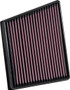 K&N High-Flow Air Filter 33-3075 - Panel Replacement Filter