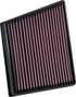 K&N High-Flow Air Filter 33-3075 - Panel Replacement Filter