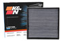 K&N VF2001 Washable Cabin Air Filter for 2003-2023 Honda Accord CR-V Civic
