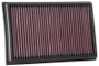 K&N High-Flow Air Filter 33-3111 - Panel Replacement Filter