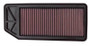 K&N High-Flow Air Filter 33-2379 for 2007-2008 Acura TL - Panel Replacement Filter