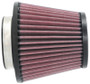 K&N RU-5135 Red Round Tapered Universal Clamp-On Air Filter