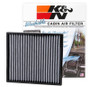 K&N VF2007 Washable Cabin Air Filter for 2007-2019 Hyundai Sonata Kia Optima