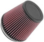 K&N RU-5147 Red Round Tapered Universal Clamp-On Air Filter