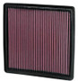 K&N High-Flow Air Filter 33-2385 for 2007-2026 Ford F-150 Expedition Lincoln Navigator - Panel Replacement Filter