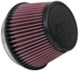 K&N RU-5163 Red Short Round Tapered Universal Clamp-On Air Filter
