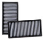 K&N VF2022 Washable Cabin Air Filter for 2013-2019 Chrysler Dodge Grand Caravan (2 Pack)