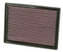 K&N High-Flow Air Filter 33-2391 for 2007-2023 Dodge Sprinter Mercedes Crafter - Panel Replacement Filter