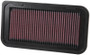 K&N 33-2252 High-Flow Replacement Panel Air Filter for 2003-2011 Toyota Corolla Matrix Pontiac Vibe Lotus Elise - 11.375x5.875 in