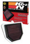 K&N YA-1006 Trapezoidal Replacement Air Filter for 2006-2015 Yamaha FZ8 FZ1