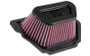 K&N YA-1020 Unique Replacement Air Filter for 2020-2025 Yamaha YZF-R1