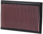 K&N 33-2272 High-Flow Replacement Panel Air Filter for 1992-2011 Ford Crown Victoria Lincoln Town Car Mercury Grand Marquis - 11.25x7.563 in