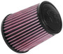 K&N RU-9630 Red Round Tapered Universal Clamp-On Air Filter