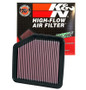 K&N High-Flow Air Filter 33-2345 for 2006-2013 Lexus GS350 GS430 IS250 IS350 - Panel Replacement Filter
