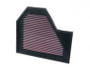 K&N High-Flow Air Filter 33-2350 for 2006-2011 BMW M5 M6 Right Side Airbox - Panel Replacement Filter