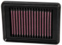 K&N YA-5008 Panel Replacement Air Filter for 2009-2018 Yamaha SR400 TMAX