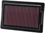 K&N YA-1709 Panel Replacement Air Filter for 2009-2020 Yamaha Bolt SCR950 Raider
