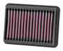 K&N YA-1906 Panel Replacement Air Filter for 2006-2017 Yamaha TT350 TTR250 WR250
