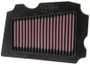 K&N YA-2002 Panel Replacement Air Filter for 1987-2025 Yamaha TW200 - Includes Grease
