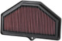 K&N SU-7504 Trapezoidal Replacement Air Filter for 2004-2005 Suzuki GSX-R600 GSX-R750