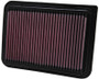 K&N High-Flow Air Filter 33-2360 for 2006-2019 Pontiac Scion Toyota Corolla Matrix Vibe Yaris - Panel Replacement Filter