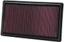 K&N High-Flow Air Filter 33-2366 for 2006-2010 Ford Mercury Explorer Mountaineer - Panel Replacement Filter
