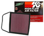 K&N High-Flow Air Filter 33-2367 for 2007-2016 BMW 135i 335i 535i Z4 - Panel Replacement Filter