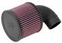 K&N CM-8009 Performance Air Intake System for 2009-2012 Can-Am Outlander 650 800 - Black Tube, Red Filter