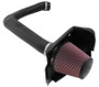 K&N 63-1564 63 Series AirCharger Performance Air Intake System for 2012-2018 Jeep Wrangler - Red Cotton Gauze Filter