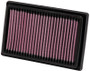 K&N CM-9908 Panel Replacement Air Filter for 2010-2026 Can-Am Ryker Spyder - Red Cotton Gauze, Lifetime Warranty