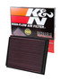 K&N 33-2209 High-Flow Replacement Panel Air Filter for 2002-2011 Audi A4 RS4 S4 Seat Exeo - 10.313x8.25 in