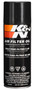K&N 99-0516 12.25oz Aerosol Air Filter Oil