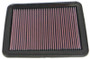 K&N 33-2296 High-Flow Replacement Panel Air Filter for 2005-2012 Buick Chevy Malibu Cadillac Pontiac G6 - 11.063x9.125 in