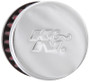 K&N 62-1340 Vent Air Filter / Breather - Non-woven Synthetic, Chrome Top, Rubber Base, 5/8" Clamp-On