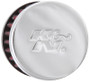 K&N 62-1340 Vent Air Filter / Breather - Non-woven Synthetic, Chrome Top, Rubber Base, 5/8" Clamp-On