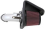 K&N 69-4525TS Typhoon Performance Air Intake System for 2012-2017 Chevrolet Sonic - Silver Tube