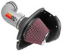 K&N 69-4530TS Typhoon Performance Air Intake System for 2009-2015 Cadillac CTS - Silver Aluminum Tube