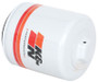 K&N HP-1020 Premium Oil Filter with Wrench Off Nut - High Flow Media, 1 Year Warranty