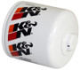 K&N HP-2010 Premium Oil Filter with Wrench Off Nut - High Flow Media, 1 Year Warranty