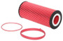 K&N HP-7015 Premium Cartridge Oil Filter - High Flow Media, Includes 2 O-Rings, 1 Year Warranty