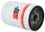 K&N HP-2012 Premium Oil Filter with Wrench Off Nut - High Flow Media, 1 Year Warranty