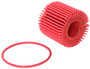 K&N HP-7021 Premium Cartridge Oil Filter with Removal Nut - High Flow Media, 1 Year Warranty