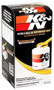 K&N HP-4003 Premium Oil Filter with Wrench Off Nut - High Flow Media, 1 Year Warranty