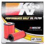 K&N HP-7035 Premium Cartridge Oil Filter - High Flow Media, Includes O-Ring & Washer, 1 Year Warranty