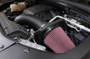 K&N 63-1593 63 Series AirCharger Performance Air Intake System for 2022-2024 Jeep Grand Cherokee - Red Cotton Gauze Filter