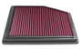 K&N High-Flow Air Filter 33-2773 for 1997-2004 Porsche Boxster - Panel Replacement Filter