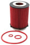 K&N HP-7051 Premium Cartridge Oil Filter - High Flow Media, Includes O-Ring, 1 Year Warranty