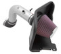K&N 69-5309TS Typhoon Performance Air Intake System for 2011-2014 Hyundai, Kia Optima, Sonata - Silver Aluminum Tube