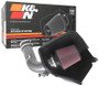 K&N 69-5328TC Typhoon Performance Air Intake System for 2021-2025 Hyundai, Kia Santa Cruz, Santa Fe, Sorento - Gunmetal Gray Tube