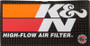 K&N 60-1120 Round Air Filter Assembly - Red Cotton Gauze, Chrome Top, 9 Inch
